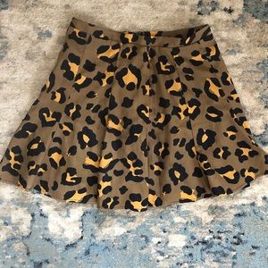 Show Me Your MuMu cheetah print skirt